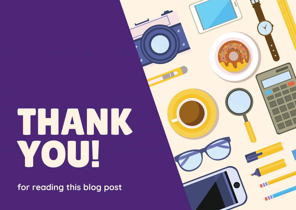 Thank you for reading this blog post