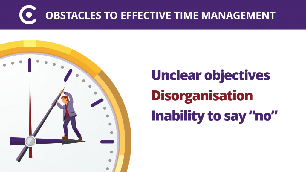 Obstacles to time management 