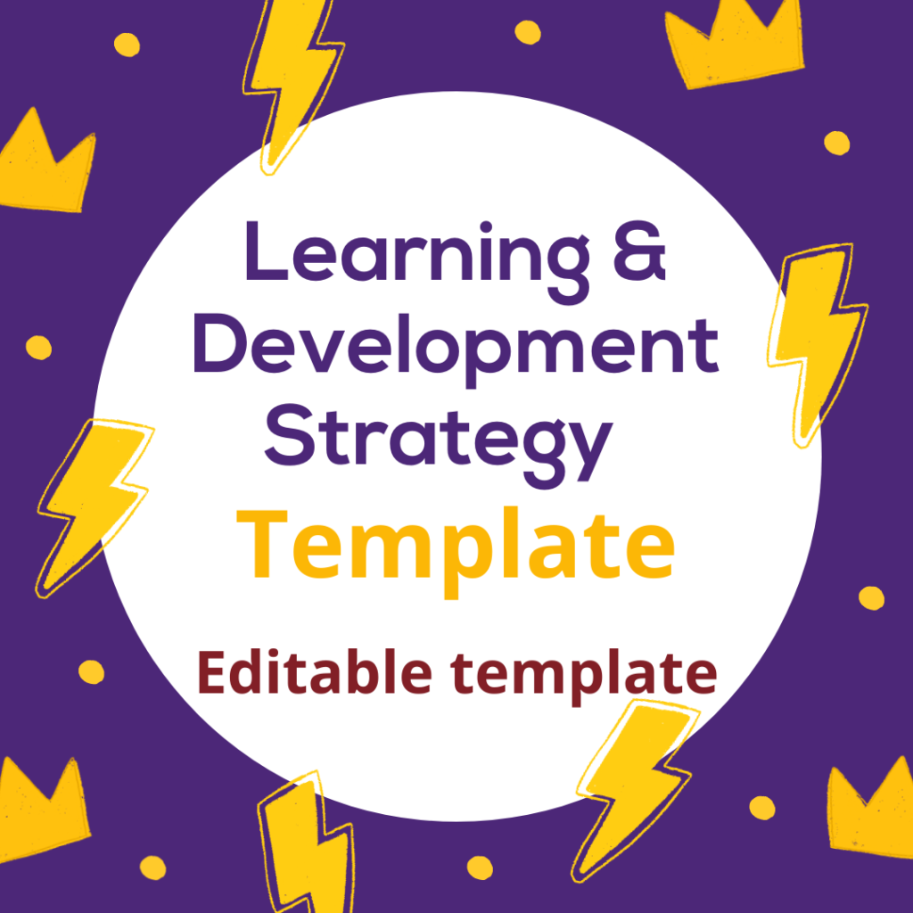  Learning And Development Strategy Template Facilitated Training