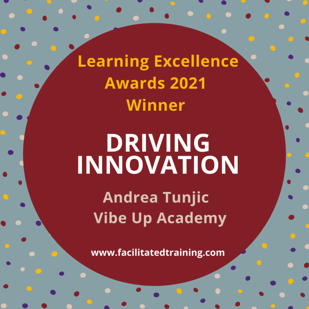 Facilitated Training Excellence Awards Driving innovation