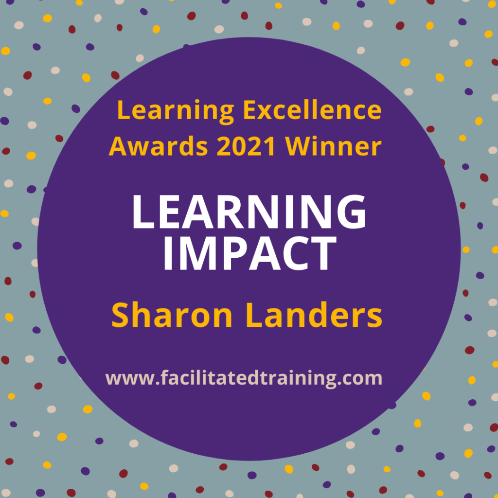 Facilitated Training LEarning Excellence award winner 2021